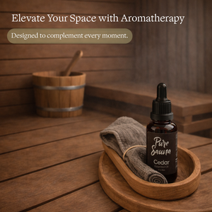 Pure Sauna Cedarwood Essential Oil, 30 ml