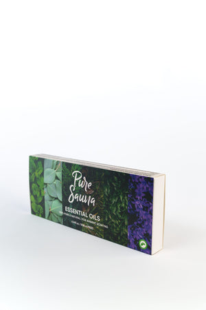 Pure Sauna Essential Oils Discovery Set, 6 x 10 ml