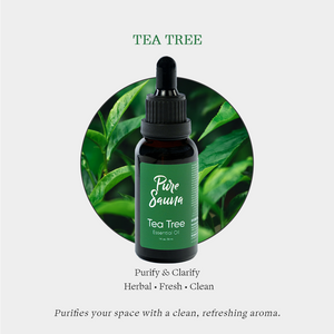 Pure Sauna Tea Tree Essential Oil, 30 ml