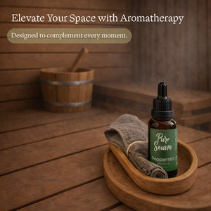 Pure Sauna Peppermint Essential Oil, 30 ml