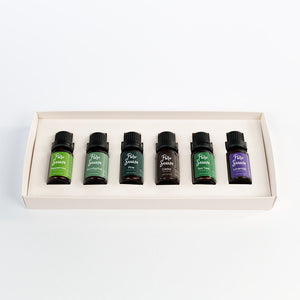 Pure Sauna Essential Oils Discovery Set, 6 x 10 ml
